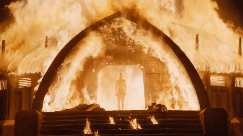 Daenerys feu Game of Thrones